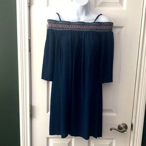 Navy ladies dress from Lascano